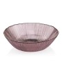 Салатник Ardesto Mallow 16.8см, скло, рожевий (AR5014)