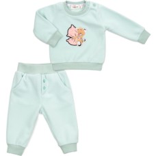 Спортивний костюм дитячий Breeze флісовий (19470-F-68G-green)