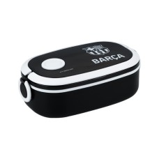 Ланч-бокс дитячий Kite FC Barcelona, 900 мл, чорний (BC25-1180)