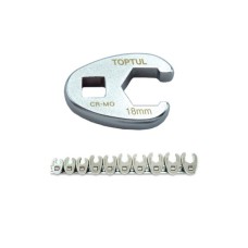 Ключ Toptul розрізний односторонній 3/8" 10шт 10-19мм (GAAR1001)