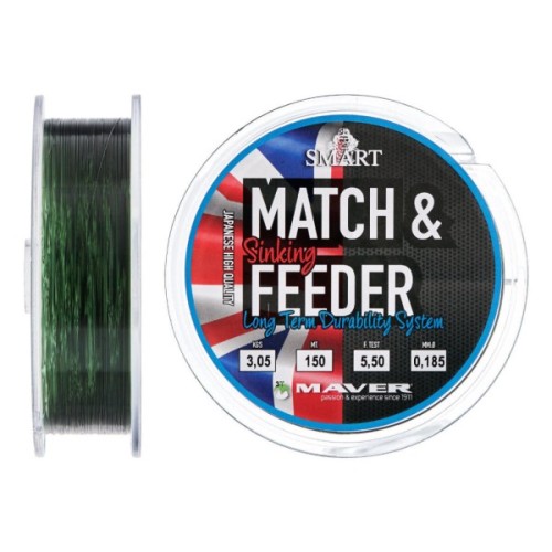 Волосінь Smart MatchFeeder Sinking 150m 0.153mm 2.1kg (1300.32.68)