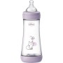 Пляшечка для годування Chicco Perfect 5 із силіконовою соскою 4+ місяців 300 мл Рожева (20235.12.40)