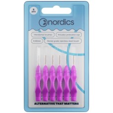 Щітки для міжзубних проміжків Nordics Interdental Brushes 0.40 мм 6 шт. (3800500324739)