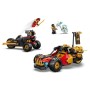Конструктор LEGO NINJAGO Комбіновані транспортні засоби Кая та Коула (71864)