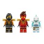 Конструктор LEGO NINJAGO Комбіновані транспортні засоби Кая та Коула (71864)