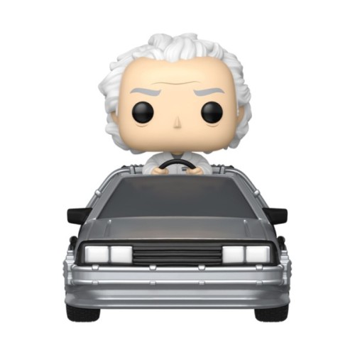 Фігурка Funko Pop Rides серії Назад у майбутнє - Док у машині часу (86449)