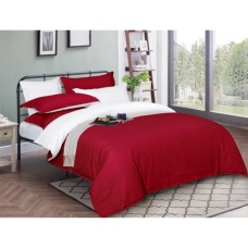 Постільна білизна MirSon SatinStripe 30-0018 + 30-0001 Feinarina 160х220 Полуторний Євро (2200005263679)