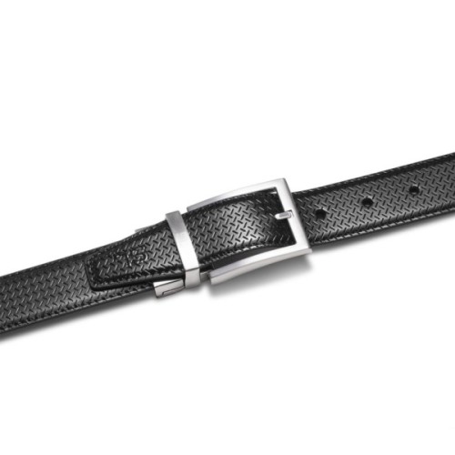 Ремінь Semi Line Чоловічий Шкіряний Black/Brown (DAS303129)