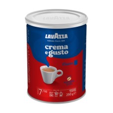 Кава Lavazza Crema&Gusto мелена 250 г ж/б (8000070038820/8000070038158)
