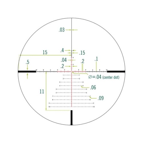 Оптичний приціл Vortex Razor HD LHT 4.5-22x50 FFP сітка XLR-2 (MRAD) з підсвічуванням (RZR-42202)