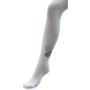 Колготки дитячі BNM з квітами зі страз (M0C0302-1183-11G-white)