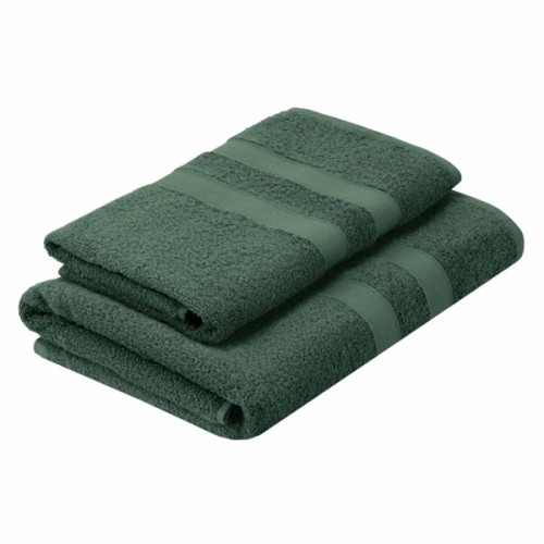 Рушник Ardesto набір махрових Splendid 50х90 см, 70х140 см, 2шт, 100% бавовна, зелений (ART2359GE)