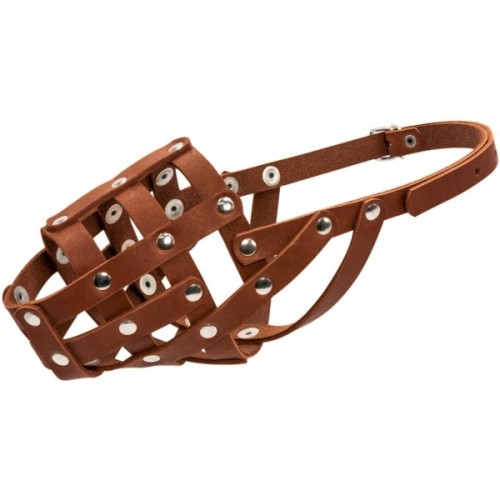 Намордник для собак Collar м'який №2 коричневий (06296)