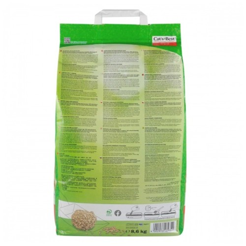 Наповнювач для туалету Cats Best Original Деревний грудкувальний 8.6 кг (20 л) (4002973189351)