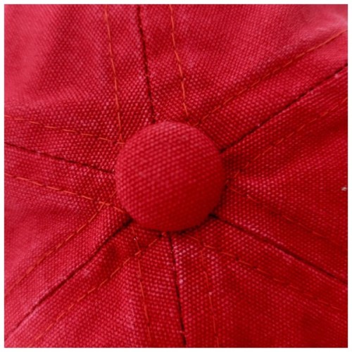 Кепка coFEE Plain canvas червоний (4037-5 CO)