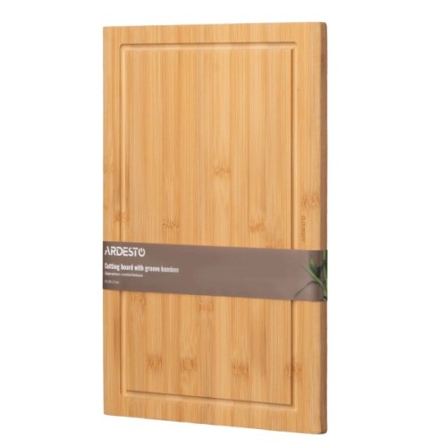Дошка для нарізання Ardesto Midori 40 х 28 х 1.5 см, бамбук (AR1440BA)