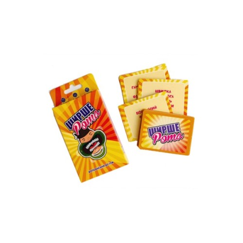 Настільна гра Fun Games Shop Ширше Рота: Доповнення до гри (Watch Ya'' Mouth: Expansion) (укр.) (FGS59)