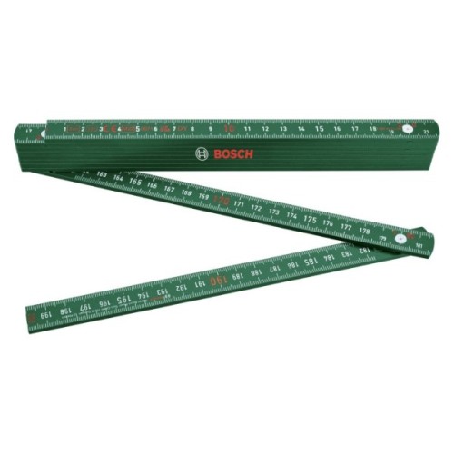 Лінійка будівельна Bosch складна пластик, 2000мм (1.600.A03.2V3)