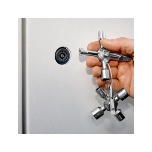 Ключ KNIPEX TwinKey для електрошаф (00 11 01)