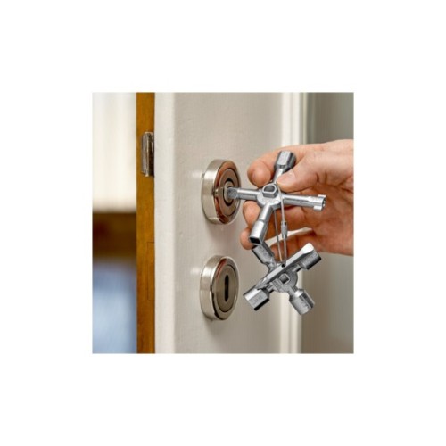 Ключ KNIPEX TwinKey для електрошаф (00 11 01)