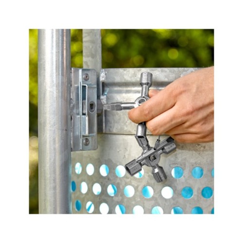 Ключ KNIPEX TwinKey для електрошаф (00 11 01)