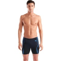 Плавки Arena Poseidonia Swim Mid Jammer 009091-508 чорний, бірюзовий 85 (3468337622482)