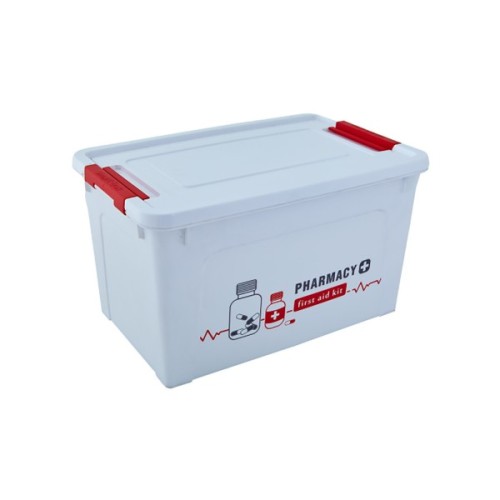 Контейнер для зберігання Алеана Смарт-бокс із затиском Аптечка 7.9 л (127009)