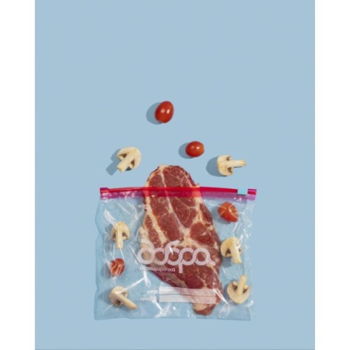 Пакети з застібкою Добра Господарочка Для зберігання та заморозки 1 л 10 шт. (4820086523240)