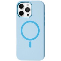 Чохол до мобільного телефона BeCover FIBRA Silicone OmniMag Apple iPhone 16 Pro Max Light Blue (716237)