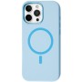 Чохол до мобільного телефона BeCover FIBRA Silicone OmniMag Apple iPhone 16 Pro Max Light Blue (716237)