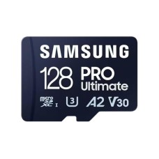 Карта пам'яті Samsung 128GB microSDXC class 10 UHS-I U3 V30 A2 Pro Ultimate (MB-MY128SB/WW)