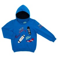Кофта дитяча Breeze зі скейтом (14448-128B-blue)
