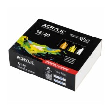 Акрилові фарби Rosa Gallery 12 x 20 мл, блістер (4823098538158)