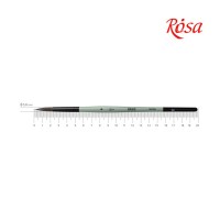 Пензлик для малювання Rosa Єнот круглий OASIS 188, № 6 (4823098516927)