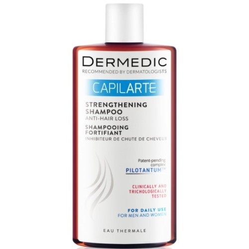 Шампунь Dermedic Capilarte Зміцнювальний проти випадання волосся 300 мл (5901643174170)