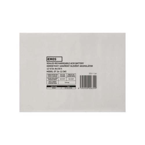 Батарея до ДБЖ EMOS 12V 26Ah (B9683)