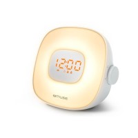 Настільний годинник Muse Радіо-годинник з USB білий (ML-198 CR)