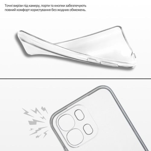 Чохол до мобільного телефона BeCover Silicone Oppo A6s Transparent (716076)