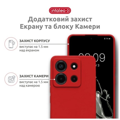 Чохол до мобільного телефона Intaleo SoftShell Moto G15/G15 Power Red (1283126632358)