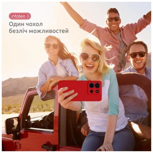 Чохол до мобільного телефона Intaleo SoftShell Moto G15/G15 Power Red (1283126632358)