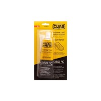 Герметик автомобільний СИЛА +350 °С чорний 85 г (951433)