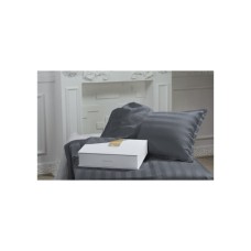 Постільна білизна MirSon Сатин Premium Жаккард Graphite 110х140 (2200001434868)