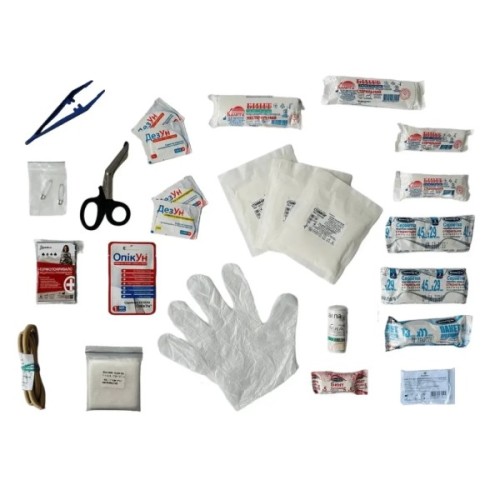 Автомобільна аптечка Poputchik 02-026-М