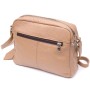 Сумка Grande Pelle Крос-боді з натуральної шкіри Бежева (11652)