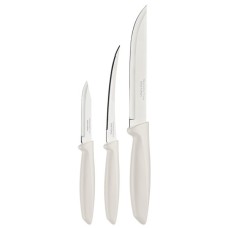 Набір ножів Tramontina Plenus Light Grey 3 шт (23498/313)