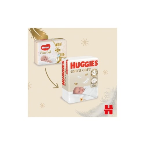 Підгузки Huggies Extra Care Розмір 1 (2-5 кг) 22 шт (5029053583235)