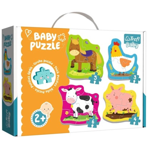 Пазл Trefl Baby Classic Тварини на фермі (5900511360707)