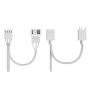 Корпус для ПК OCYPUS GAMMA C72 WH ARGB (GAMMA-C72-WHD400XX-GL)