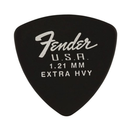 Медіатор Fender 346 Shape Dura-Tone 1.21 Delrin Picks Black 12 Pack (237002)