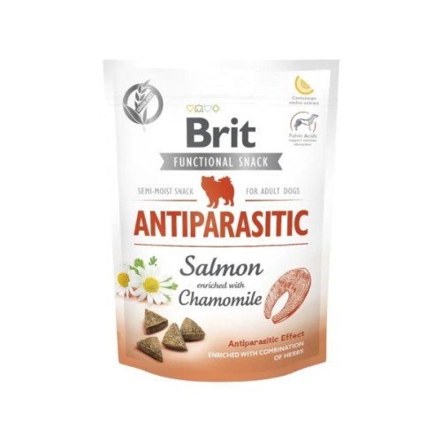 Ласощі для собак Brit Care Functional Antiparasitic 150 г - лосось (8595602540013)